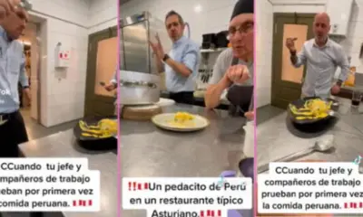 Una cocinera peruana se lució con su causa rellena en España y escena es viral en TikTok.