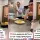 Una cocinera peruana se lució con su causa rellena en España y escena es viral en TikTok.