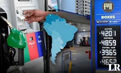 El país de Sudamérica con la gasolina más barata es Venezuela. Foto: composición de Fabrizio Oviedo/La República/BBC