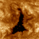 El fenómeno fue descubierto por el telescopio del Solar Dynamics Observatory de la NASA. Foto: NASA / SDO