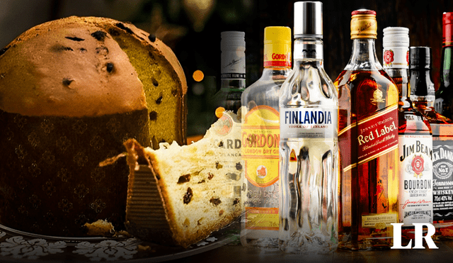 Nuevo panetón contiene alcohol entre sus ingredientes. Foto: composición LR