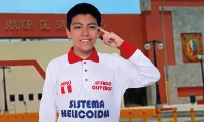 Niño genio obtiene el primer puesto en el examen de San Marcos.