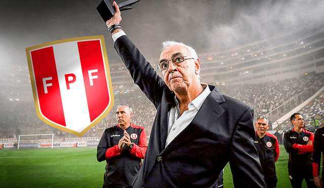 Jorge Fossati es el actual entrenador de Universitario. Foto: composición LR/Liga 1/FPF