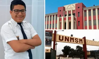 Joven que ingresó en primer puesto a UNI y San Marcos estudió en colegio de Carabayllo. Foto: composición LR