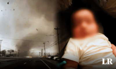 El bebé fue encontrado a 9 m del lugar donde fue succionado por el tornado. Foto: composición de Jazmín Ceras/LR/Sydney Moore