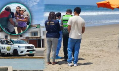 Familiares del padre de familia que murió en playa de Chorrillos, lloran de desesperación.