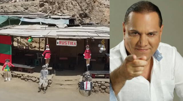 Restaurante “Rústika” en cerro de Jicamarca llamó la atención de Mauricio Diez Canseco.