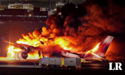 Los 5 fallecidos eran miembros de la Guardia Costera que impactó con un vuelo comercial y luego ardió en llamas. Foto: composición LR/EFE