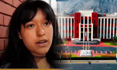 La joven estudiante de la Universidad Nacional de Ingeniería (UNI) también brindó consejos a los profesores sobre su método de calificaciones. Foto: composición LR/captura YouTube/Modesto Montoya/UNI