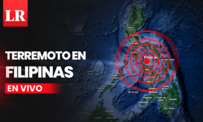 Fuerte sismo remeció Filipinas este lunes 8 de enero del 2024. Foto: composición LR