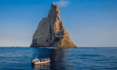 La pirámide de Ball se ubica en el mar de Tasmania, en el océano Pacífico. Foto: Visit Lord Howe