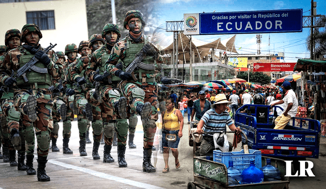 Agentes de la Policía garantizarán seguridad del territorio peruano. Foto: composición LR