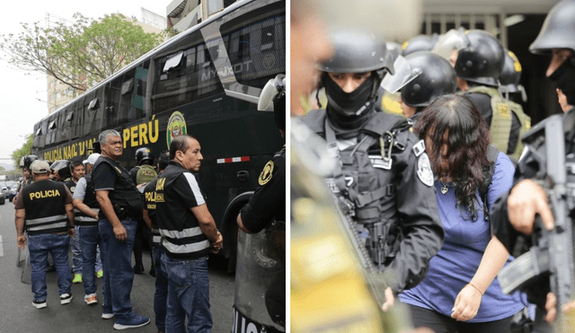 Los ciudadanos fueron trasladados a la dependencia policial del distrito. Foto: John Reyes/La República