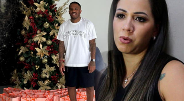 Jefferson Farfán demuestra a Melissa Klug que si engríe a sus hijos.