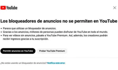 Para ver videos sin publicidad, YouTube recomienda suscribirte a su versión premium. Foto: captura de YouTube