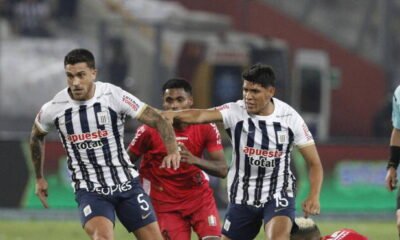 Alianza Lima enfrentó a Once Caldas en el estadio Nacional por la Noche Blanquiazul. Foto: La República/Luis Jiménez