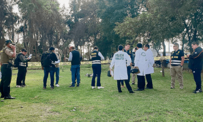 El fin. Los restos del presunto feminicida fueron hallados ayer en un parque. Poco antes subió su “despedida” a TikTok. Foto: La República