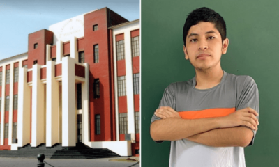 Joao Risco estudia Ingeniería de Sistemas en la UNI. Foto: composición LR/Andina/Trilce