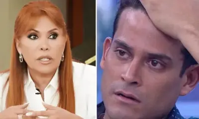 Christian Domínguez tenía una relación de 4 años con Pamela Franco cuando fue captado siendo infiel. Foto: Composición LR/Captura Youtube/Captura ATV