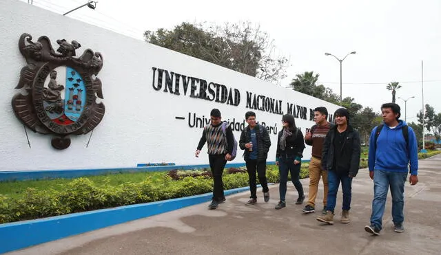 La Universidad Nacional Mayor de San Marcos (UNMSM) cuenta con más de 50 carreras profesionales. Foto: Agencia Andina