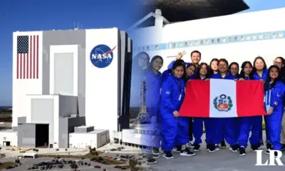 En sus dos ediciones anteriores, el programa Ella es astronauta ha llevado a 26 niñas peruanas hasta la sede de la NASA. Foto: composición de La República / Andina