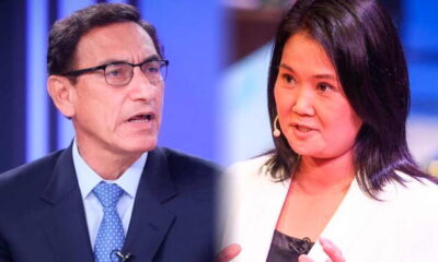 Martín Vizcarra dialogó con Keiko Fujimori y sus "aliados" para lograr la destitución de PPK, así lo informó Mercedes Aráoz. Foto: composición LR/Andina