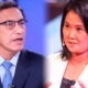 Martín Vizcarra dialogó con Keiko Fujimori y sus "aliados" para lograr la destitución de PPK, así lo informó Mercedes Aráoz. Foto: composición LR/Andina