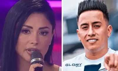 Pamela Franco contó en qué año conoció a Christian Cueva y admitió que fue un error su romance. Foto: composición LR - Video: América TV