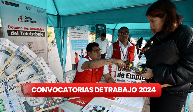 Averigua los detalles de las convocatorias de trabajo que hay en el sector público para esta semana. Foto: composición de Jazmin Ceras/LR/MTPE