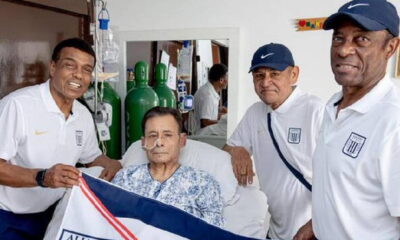 Robero Chale: jugadores, periodistas e hinchas se unen por la salud del ídolo nacional.