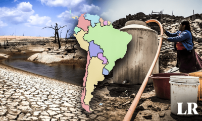 Otros 2 países sudamericanos también aparecen en la lista de países de Sudamérica que enfrentarán desafíos considerables por la escasez de agua hacia el 2040. Foto: composición de Fabrizio Oviedo/El País