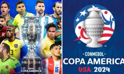 La Copa América 2024 será coorganizada por la Confederación Sudamericana de Fútbol (Conmebol) y la Confederación de Norteamérica, Centroamérica y el Caribe de Fútbol (Concacaf). Foto: composición LR/X/Unicanal