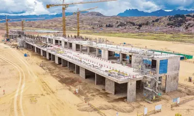 Proyección. Esperan que el aeropuerto internacional de Chinchero atienda una demanda de 7 millones de pasajeros al año. Foto: difusión