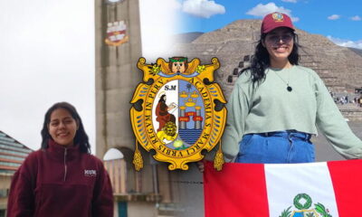 La joven sanmarquina ha viajado a 8 países y es parte de una de las sociedades de tecnología y ciencia más importantes del mundo. Foto: composición LR/cortesía de Nicole Caballero