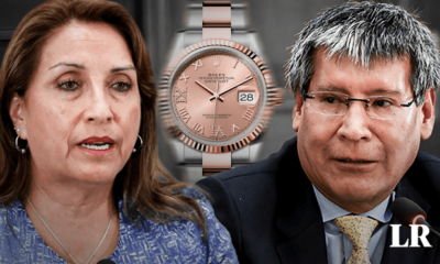 Dina Boluarte y Wilfredo Oscorima son relacionados por coincidencias en las compras de relojes Rolex y visitas a Palacio de Gobierno. Foto: composición LR de Jazmin Ceras/Andina