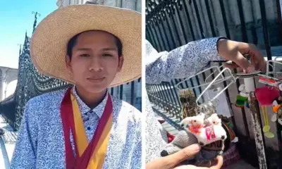 Joven arequipeño espera la ayuda de las autoridades de su ciudad. Foto: Composición LR