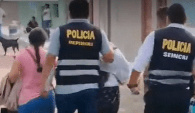 La hermana de 17 años resultó herida durante el enfrentamiento. Foto: captura de video/’América noticias’