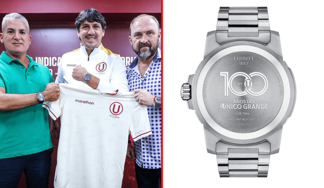 El reloj del centenario de Universitario de Deportes estará disponible a partir de este jueves 18 de abril. Foto: composición LR/ Universitario de Deportes