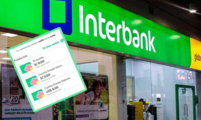 Interbank emitió mensajes de alerta a través de su app y respondió vía X.