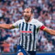 Hernán Barcos anotó su primer gol con Alianza Lima en la Libertadores 2024. Foto: AFP.