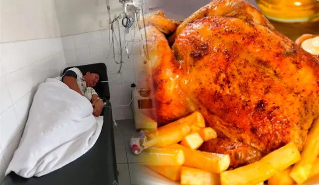 Las personas que consumieron el pollo a la brasa contaminado reportaron mareos, náuseas y cólicos. Foto: composición La República