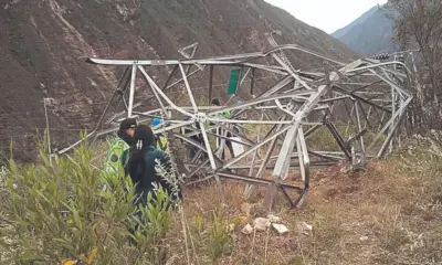 Atentado. La empresa Poderosa ha sufrido el asesinato de 17 de sus trabajadores y el derribo de 15 torres eléctricas. Foto: difusión