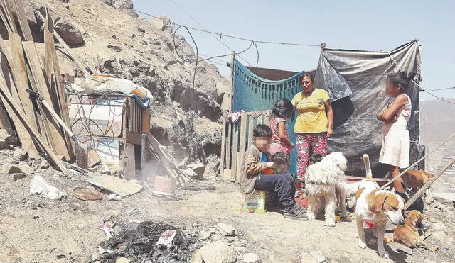 Cruda realidad. 3 de cada 10 personas vive sin la capacidad de poder satisfacer sus necesidades elementales tras el primer año de Gobierno de Boluarte. Foto: Félix Contreras