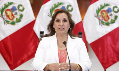 Dina Boluarte aseguró que seguirá en el cargo hasta el 2026. Foto: Presidencia