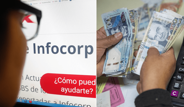 Infocorp es la base crediticia más grande del Perú, que recopila toda la información concerniente a deudas vigentes e impagas. Foto: composición LR/Andina