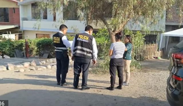 El crimen ocurrió en la urbanización Canto Bello, en Canto Grande. Foto: captura Latina TV