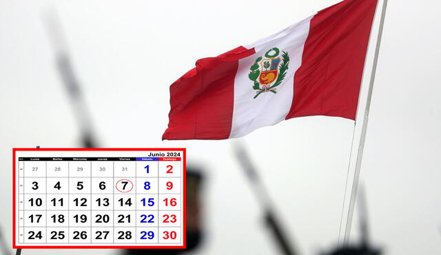 Por primera vez, se celebrará el feriado del 7 de junio en conmemoración del Día de la Bandera y la Batalla de Arica. Foto: composición LR/Andina/Calendarpedia