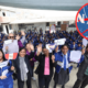 Anning, Claudia, Mahdithly, Yanet y Angela son las escoleras que representarán a Perú en esta edición del programa Ella es Astronauta. Foto: composición LR/Andina