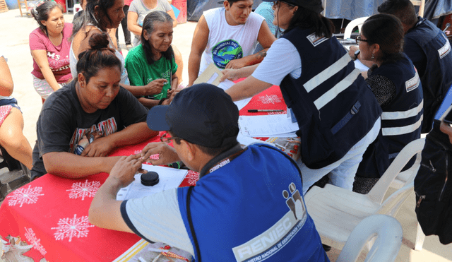 DNI será gratis en campañas itinerantes. Foto: Andina