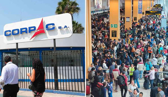 Corpac admite que un cortocircuito en el cableado subterráneo causó el apagón en la pista de aterrizaje del Aeropuerto Jorge Chávez. Foto: composición LR